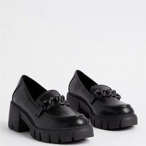 Torrid Chunky Loafer in Black  (Wide Width)